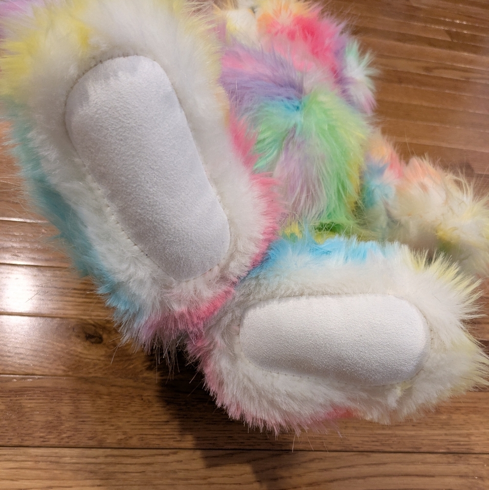 Vermont Teddy Bear True Colors United Rainbow Plush Stuffed Cyndi Lauper Bear - Picture 12 of 16